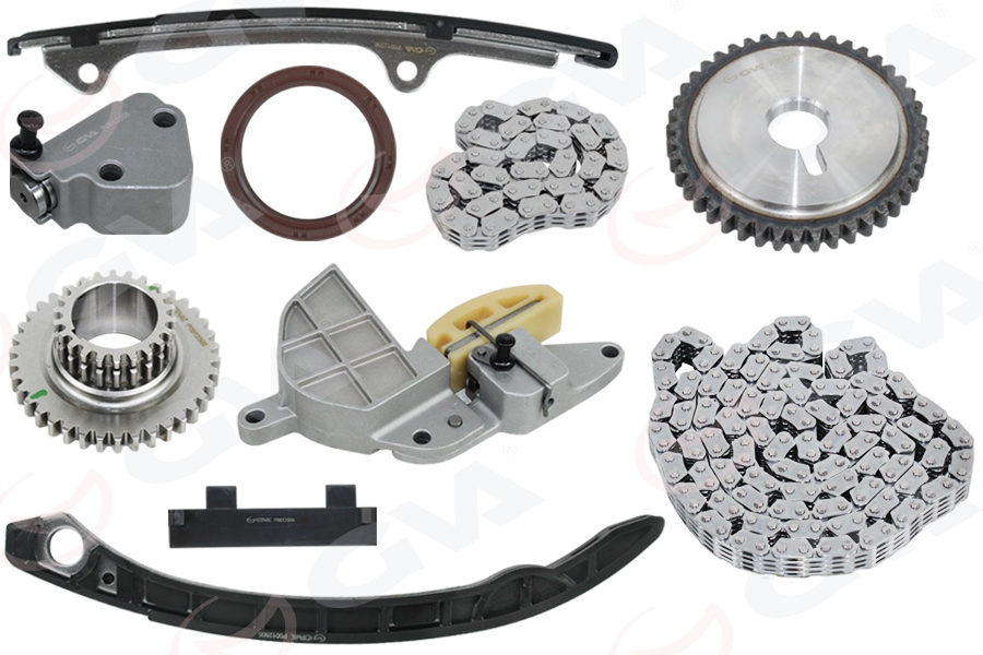 GVA 59C9938 Eksantrik Zincir Seti Nissan X-Trail 2.0l Qr20 T30 01-06 2.5l Qr25de T30 01-06 / Primera 2.0l Qr20 P12 03-> 10 Parça