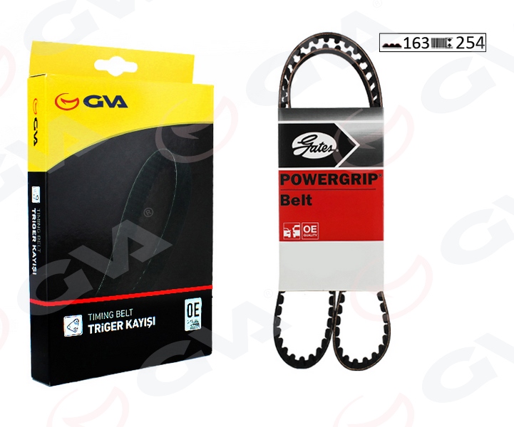 GVA 58163254G Triger Kayişi 163x254 Hyundai H100 Ym