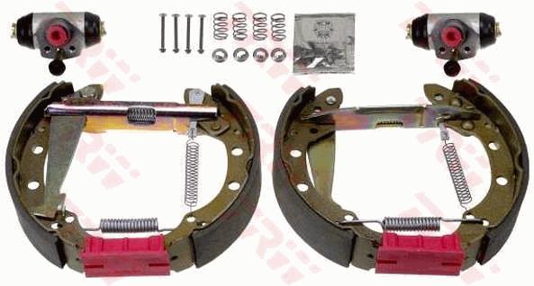 TRW GSK1461 Pabuçlu Balata Kiti Arka Aks Skoda Favorit 781 Favorit Forman 785 Felicia I 6u1 Felicia I Esta Te 6u5 Felicia Ii 6u1 Felicia Ii Estate 6u5 1989-2001