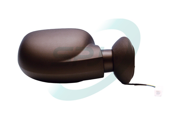 SPJ E-2281 Navara Elektrikli Ayna 16-> Krom Kapak Sol