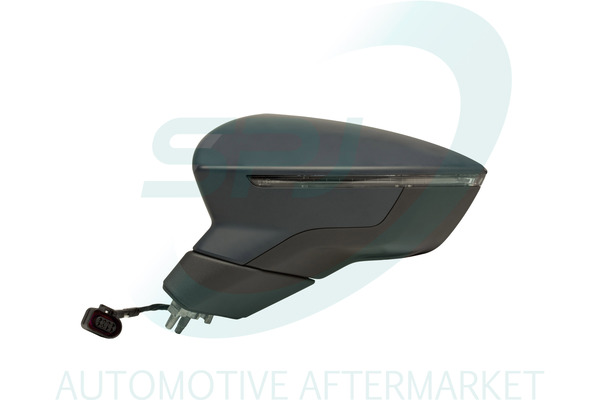 SPJ E-3572 Mondeo Elektrikli Katlanir Ayna 10/15 Astarli Yan Alt Sinyalli Sağ