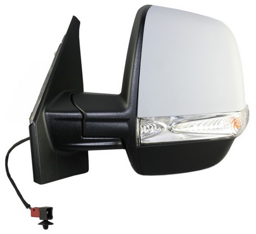 SPJ E-3659 Doblo Pratico Elektrikli Ayna 10->Sinyalli Çift Camli Astarli Sol