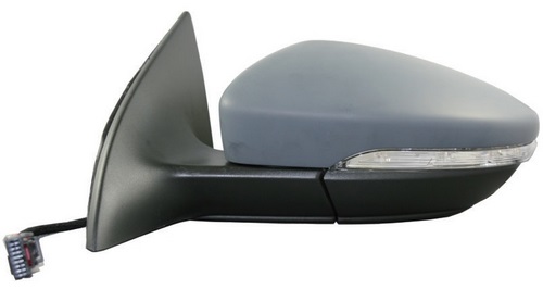6149181 Dis Dikiz Aynasi Sol Elektrikli Asferik Isitmali Astarli Otomatik Katlanir Sinyalli 9 Pin Alt Aydinlatma Volkswagen Jetta Iv 2010-2014