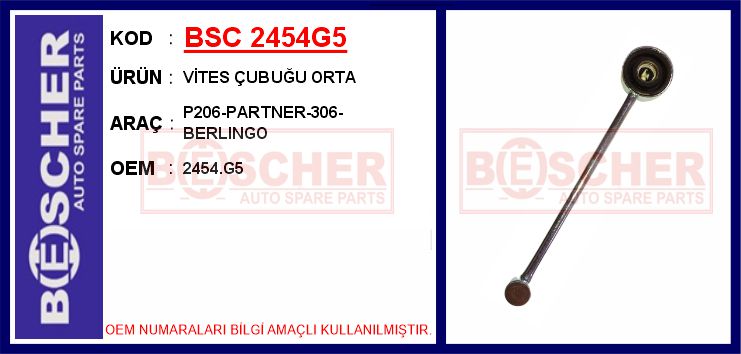 TPR-721269001 Vites Secici Kol (Peugeot  206 98206+ 09- )
