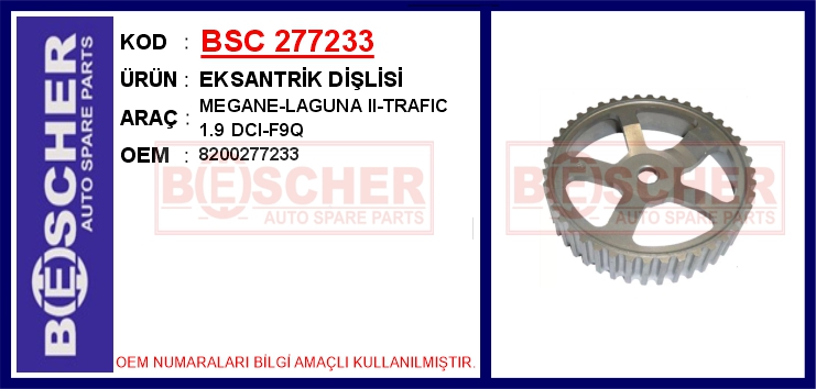 APEX-69306 Eksantrik Dişlisi Clio I Ii Megane I Kangoo Laguna