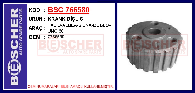 CAREX-CRX7352 Krank Dislisi Palio - Albea - Siena Doblo - Uno 60