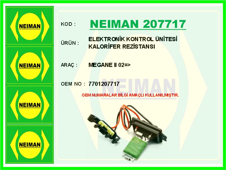 VAL 509536 Elektronik Kontrol Ünitesi  Megane Ii