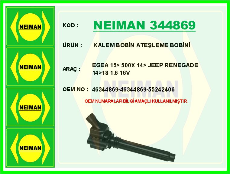 FIAT 46344869 Bobin