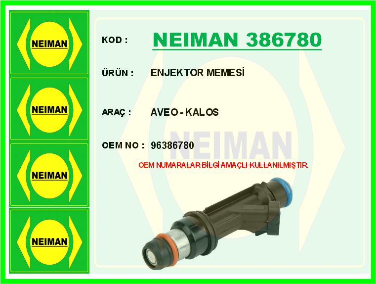 SAGEM.200129 Enjektor Memesi    Chevrolet Aveo - Kalos