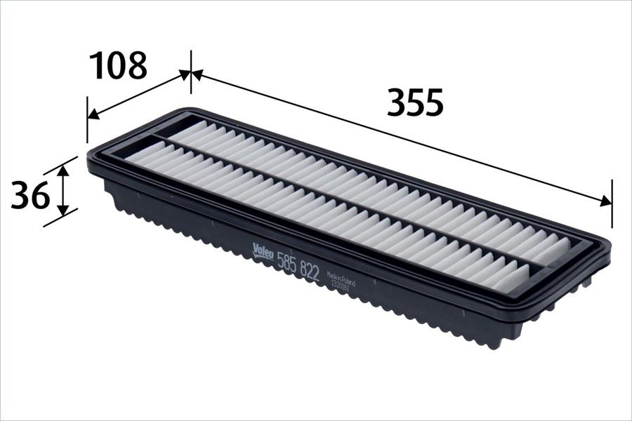 MAHLE LX4053 Hava Filtresi