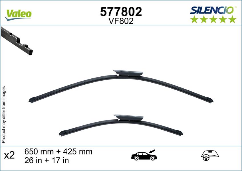 BOSCH 3397014818 Aerotwin Silecek Seti - [650/425 Mm] Bmw 116 D; 118 D; 118 İ; 120 D; 120 D Xdrive; 120 İ; 128 Ti; 21