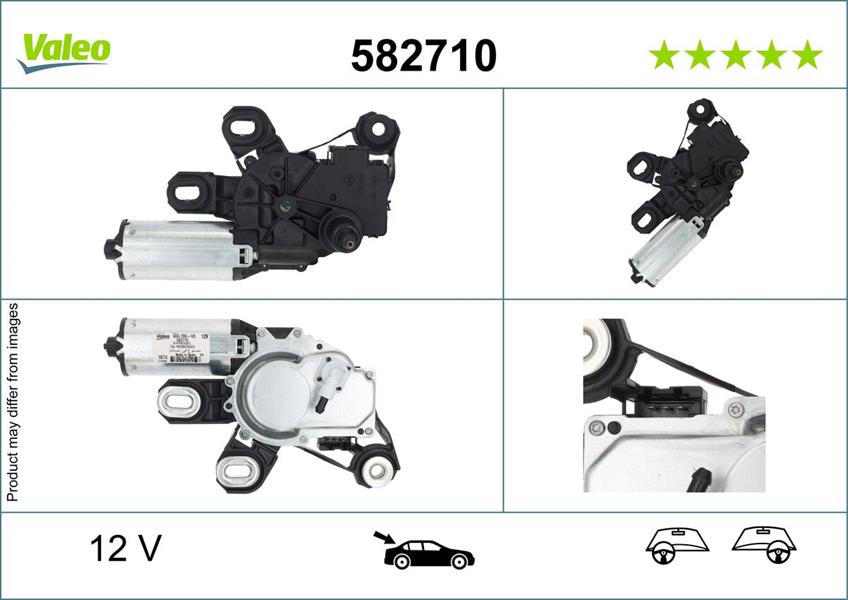 VALEO 582710 Silecek Motoru Arka Sag Mercedes Viano