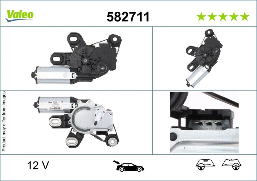 VALEO 582711 Silecek Motoru Arka Sol Mercedes Viano