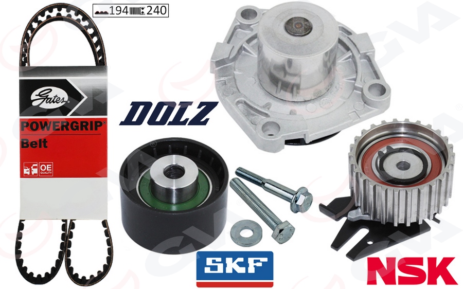 GVA 59WPK2918G Triger Seti-Devirdaimli Fiat Egea 15> Linea 09> Doblo Iii 10> Bravo Ii 07>14 500 L-X 12> Alfa Romeo Giulietta 10> Mito 08>15 Jeep Renegade 14> Opel Combo 12> Suzuki Sx4 S-Cross 13> Vitara 15>1.6d Mt