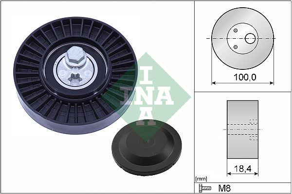 INA 531096610 Germe Makarasi Kanalli V Kayişi A4 B9 8w2-8wc S4 Tfsi Quattro 16 >