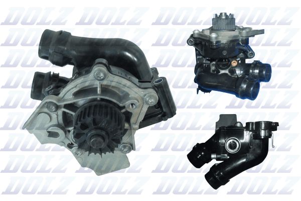 GVA 5275258 Devirdaim Golf V-Passat 05-11 Octavia 08-13 Superb 09-15 A3 06-14 A4 08-13 1.8-2.0 Tfsi Termostatli