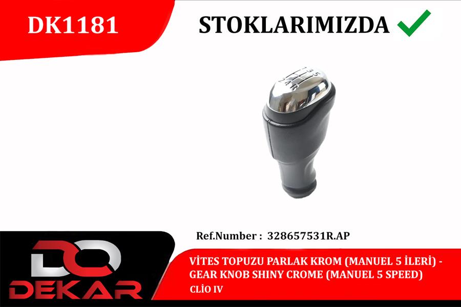 BSC 57531R Vites Topuzu Manuel Clio Iv