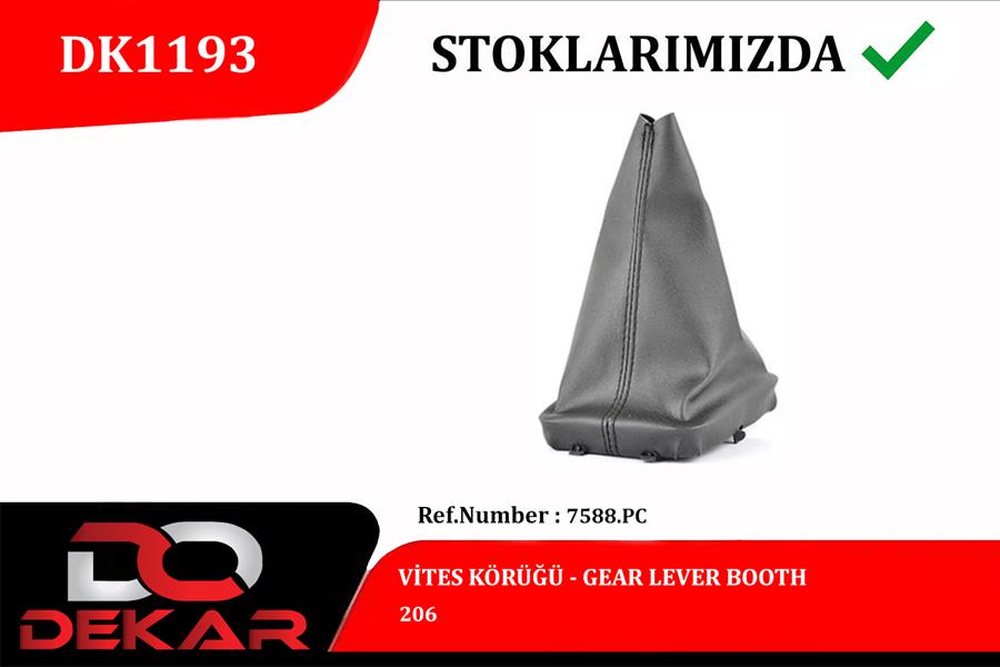 DEKAR DK1193 Vites Körüğü 206