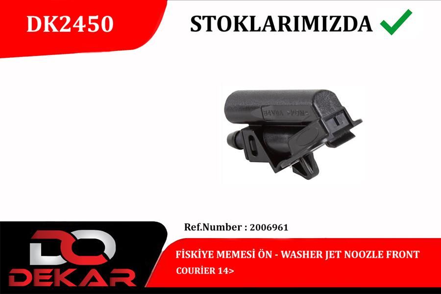 DEKAR DK2450 Fiskiye Memesi Ön Courier 14>