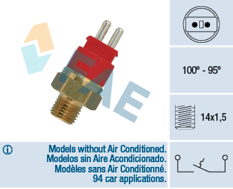 FAE 36250 Radyator Fan Musuru Mercedes M102 M103 M111 Om601 W201 W124 W140 W463
