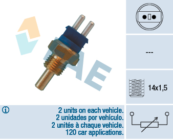 FAE 32580 Klima Musuru Mavi Ciftli Mercedes W124 W202 W126 W210 W463 W220 R129