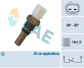 FAE 36540 Hararet Musuru Carina Celica Corolla 1.9d-2.0 92 97 Rav 4 2.0 16v 94 00