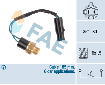 FAE 36610 Fan Müsürü Kablolu Excel/Elantra