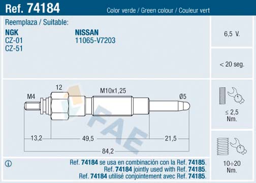 IVECO 74184 Çikartma Seti Antik 001 E35.17