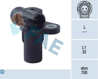 SAGEM-50167 Krank Devir Sensoru Trafic Laguna Master 1.9 F9q