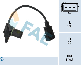 FAE 79236 Krank Pozisyon Sensörü Accent 1.5 1994-2000 - Excel 1.5 1990-1994