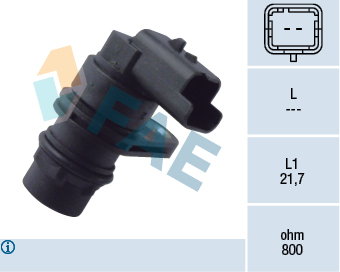FAE 79257 Krank Mil Sensörü P207-P208-P308-P508-P2008-P3008-P5008-Partner-Berlingo-C3-C4-C5-Ds3-Ds4-Ds5 1.6-2. 0 16v Hdi-Vti-Bluehdi