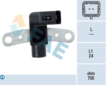 FAE 79252 Krank Mil Sensörü Renault Clio Ii-Iii Megane I-Ii Thalia I 02> Laguna Ii 01>05 Kangoo 01> Modus 05> Dacia Logan 05> Nissan Micra Iii K12 03>10 1.5dci 1.9dci