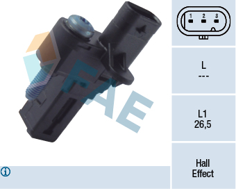 FAE 79287 Krank Mili Konum Sensoru Psa Grandland-P207-P208-P308-P508-P2008-P3008-P5008-Rzc-Partner-Berlingo-C3 -C4-C5-Ds3-Ds4-Ds5 1.6 Thp-Vti Ep6c . Bmw N13 F20 F21 F30 F31 F35 . Mini N12 N14 N16 N18 R56 R57 R58