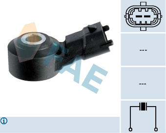 ZNS1013 Vuruntu Sensoru Opel Corsa C 1.2 - 1.4 2000-2006 / Corsa D 1.2 - 1.4 2006-2014 / Astra J 1.4 - 1.6 2009-2016 / Toyota Yaris 1.0 2010-