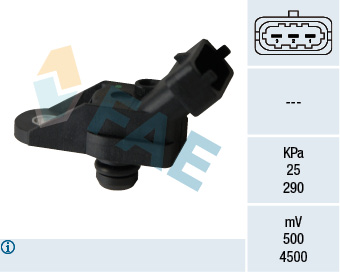 FAE 15053 Map Sensörü Opel Astra G-Omega B-Vectra B-Zafira A 2.0 Dth-Dtl 06/97>06/05