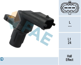 FAE 79350 Eksantrik Devir Sensörü Astra G-H-Insignia A-Corsa C-D-Combo-Meriva-Zafira B-Agila-Tigra 1.0-1.2-1.4 -1.6 Z12xep-Z14xel-Nel-Z16xel-Let-Lel-Xnt-Z10xep Fiesta-Cmax-Focus Ii-Mondeo Iv