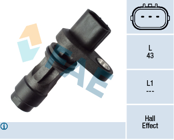 FAE 79390 Krank Pozisyon Sensoru Honda Jazz 2002 2008 Crv 2002 2007