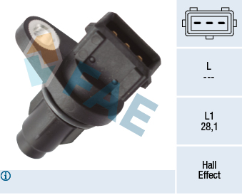ZCMS1038 Eksantrik Devir Sensoru Hyundai Accent Iii 1.4 Gl 97hp G4ee 2005-2010