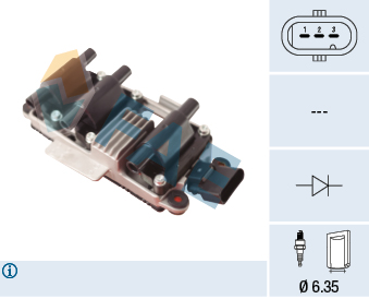 FAE 80445 Atesleme Bobini  Focus/S40/V40