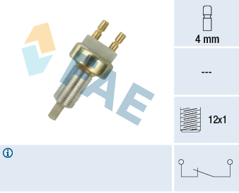 FAE 25030 Fren Pedali Salteri Mercedes W123 W201 W126 W460 W461 W463