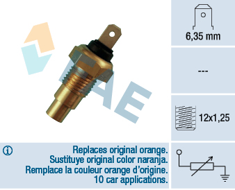 FAE 31520 Sogutucu Akiskan Sensoru Maverick Uds. Uns 2.4 I 96>98