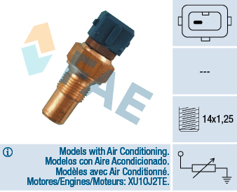 FAE 32380 Isi Sensoru 406-Xm 2.0hdi
