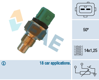 FAE 34430 Hararet Müşürü Berlingo-Multispace-Dispatch-Jumpy-Xsara-206-Expert-Partner-Ranch 1.9 D Dw8