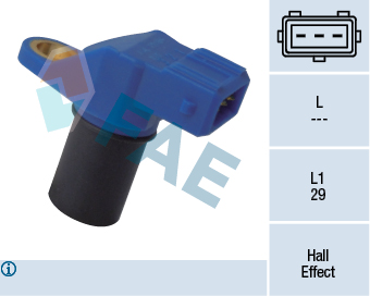 FAE 79104 Eksantrik Mili Devir Sensörü Peugeot P306-P406-P806-Xantia 1.8i 16v Xu7j