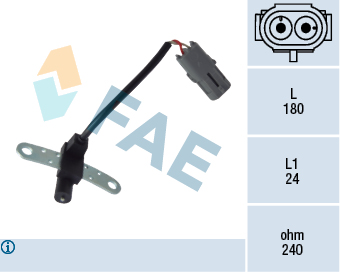 FAE 79144 Krank Sensoru Mitsubishi Carisma 1.9 Da4a 96-00 Laguna Megane R21 Safrane Scenic 2.0 16v