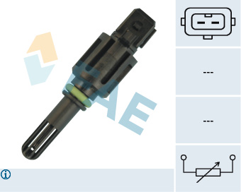 FAE 33168 Hava Sicaklik Sensoru Bmw M41 M44 M50 M52 M54 M62 E36 E46 E39 E38 E31 . Land Rover Freelander I 25k4 F L314