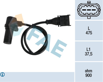 FAE 79060 Krank Mil Sensoru Brava Bravo Doblo Marea Palio Punto Stilo Alfa Romeo 146 147 156 1.9jtd