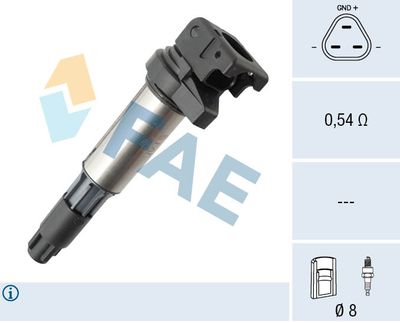 FAE 80247 Atesleme Bobini Bmw N45 N46 N52 N13 N20 N52 N55 E81 F20 E46 E90 F30 F36 E39 E60 F10 E83 F25 F26 E85 F16