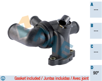 FAE 5322190 Termostat 90 C Smart Om660 Fortwo Coupe 450
