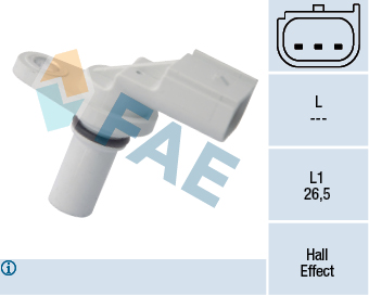 FAE 79246 Eksantrik Mil Sensoru Connect 1.8tdci 02>13 Focus 99>11 C Max 04>11 Mondeo Iv 07>14 S Max Galaxy 06> 15 1.8tdci